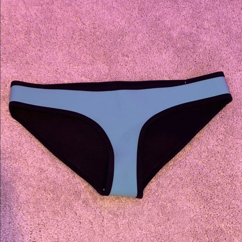 Blue and Black Triangl Bottoms